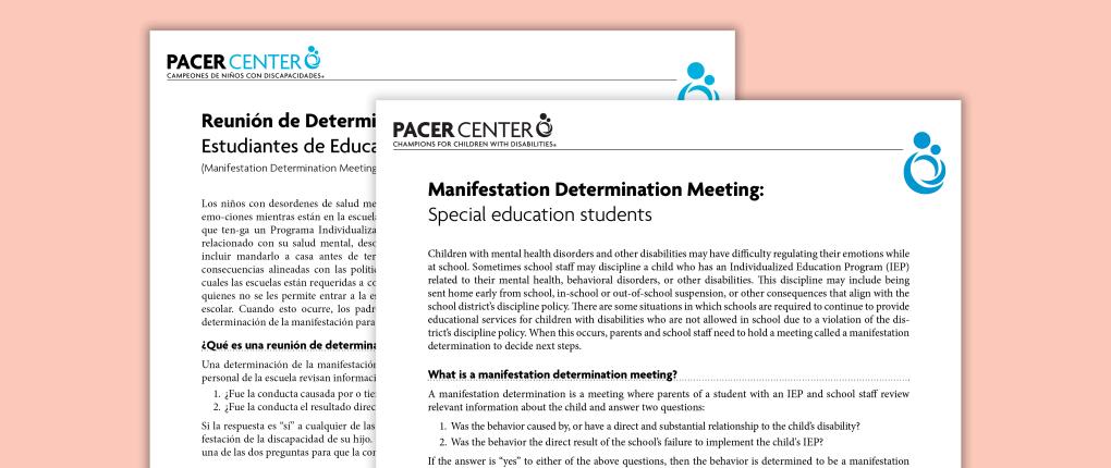 Manifestation Determination Meeting