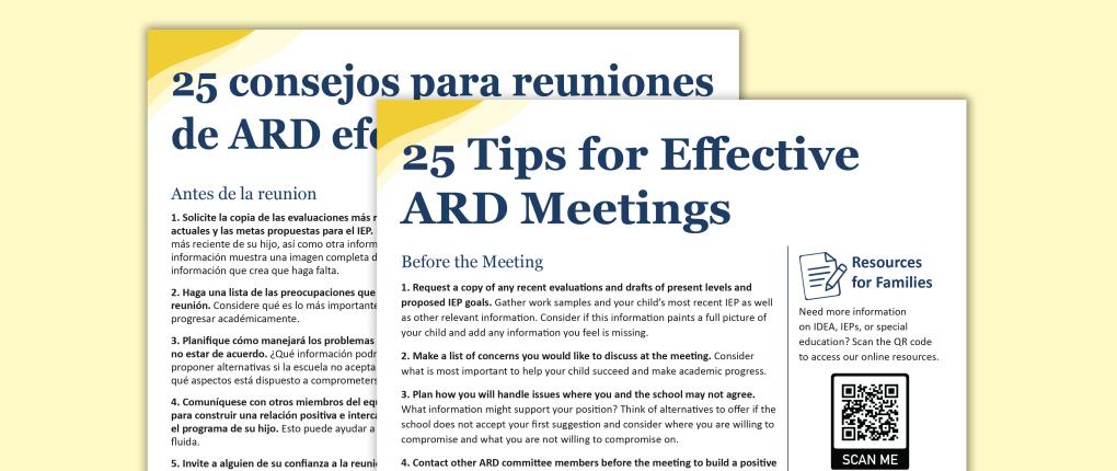25 Tips for Effective IEP Meetings