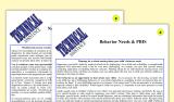 Behavior Needs and PBIS