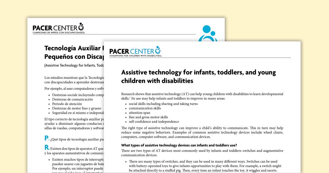 Assistive Technology for Infants, Toddlers, and Young Children with Disabilities